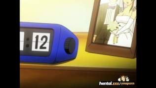 Nerd gets dick between busty babes tits – Boobalicious -Hentai.xxx