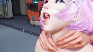3D Hentai : Boosty Girl Hardcore Anal Sex With Ahegao Face