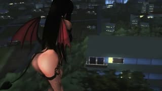 A dangerous succubus with huge tits