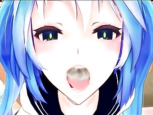 Best Anime hentai blow job  Concentrated version1