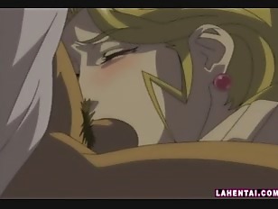 Blonde hentai babe gets fucked