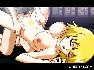 Caged hentai girls fucked in hardcore orgy