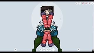 Fapwall – Weird Hentai game, Lady Dimitrescu, gloryhole gangbang