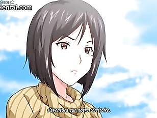 Hentai Beautiful Girl With Huge Tits Enjoys Anal Sex