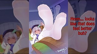 Hibiki Anime Feet JOI