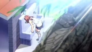 His dream to fuck this busty teen became true