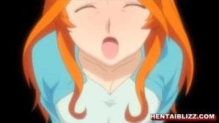 Japanese hentai gets ass and pussy massage by doctor