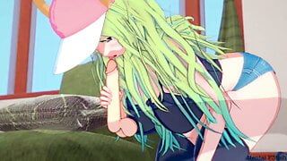 Miss Kobayashi’s Dragon Maid Hentai: Lucoa Takes A Pounding