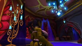 My bimbo goblin lapdancing