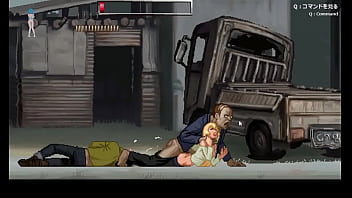 Pretty girl having sex with zombies men in Paras. in city act hentai ryona game new video