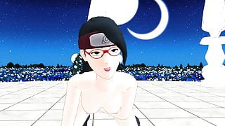 Sarada Alone – MMD R-18 Naruto