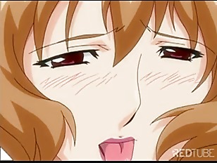 Shy medieval anime girl gets lesson in love