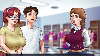 Summertime Saga – Nude at school (pt.1)