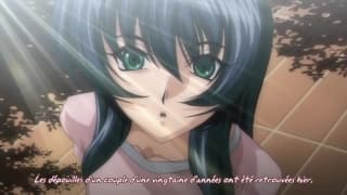 Taimanin Asagi enjoys being pleasured