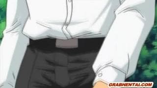 This hentai guy has to decide between two girls