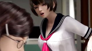 Tube in the penis – Animation Cheeting 3D Masturbate