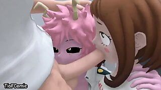 Uraraka is willing to do anything for sex, Chapter Three