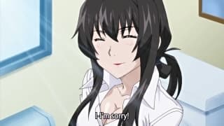 Young guy is getting seduced by a MILF hentai