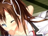 Hentai chick enjoys anal sex at the gym