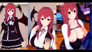 [Hentai Game Koikatsu! ] Sex s Re nula Velké kozy Koakuma. 3DCG Erotické anime video.